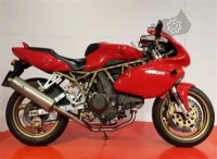 Tutte le parti originali e di ricambio per il tuo Ducati Supersport 900 SS USA 1999.